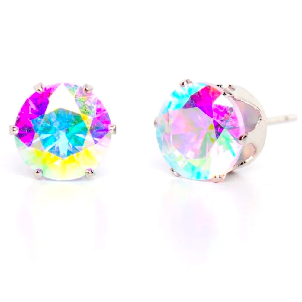 🙌🌟💎 “COME OUT ON TOP” MULTI POST IRIDESCENT RHINESTONE EARRINGS PAPARAZZI❗️